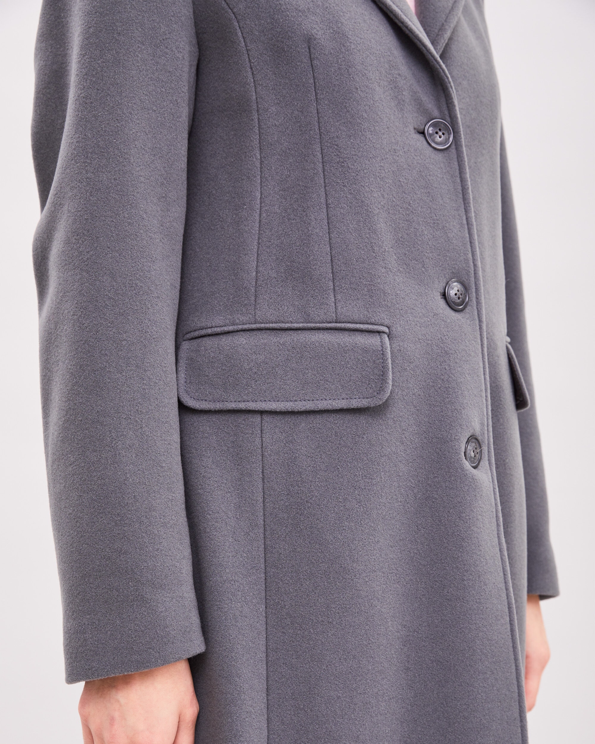 送料無料低価】 Herringbone Wool-Blend Chester Coatの通販 by はやや