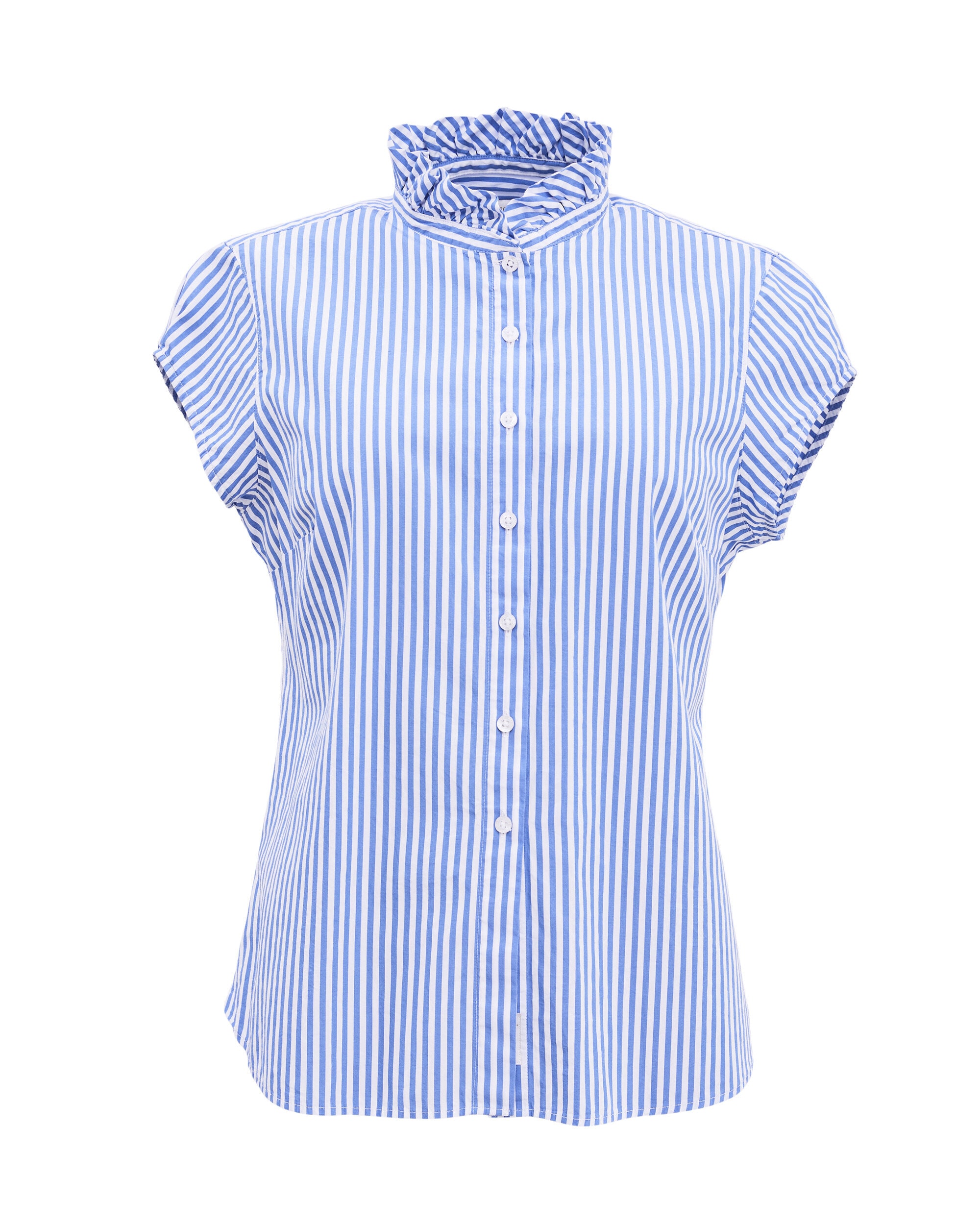 Milla Striped Frill Shirt