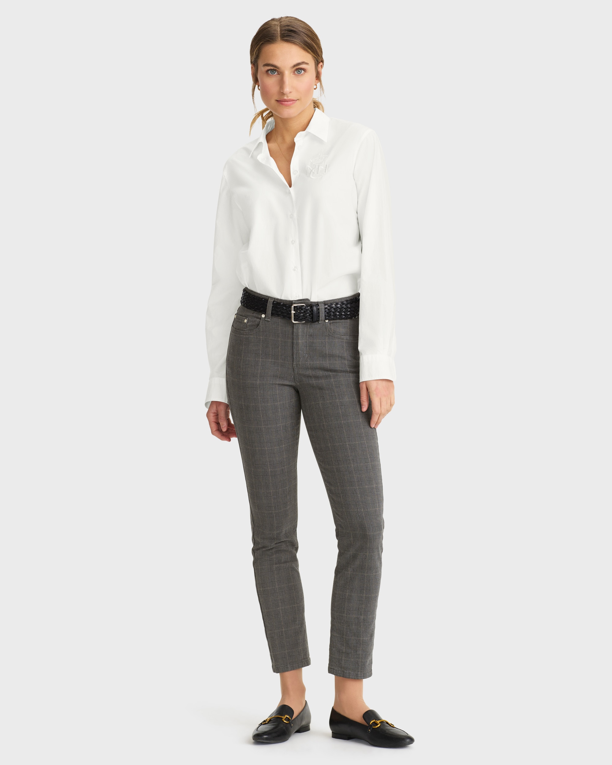 Nora Checked Denim