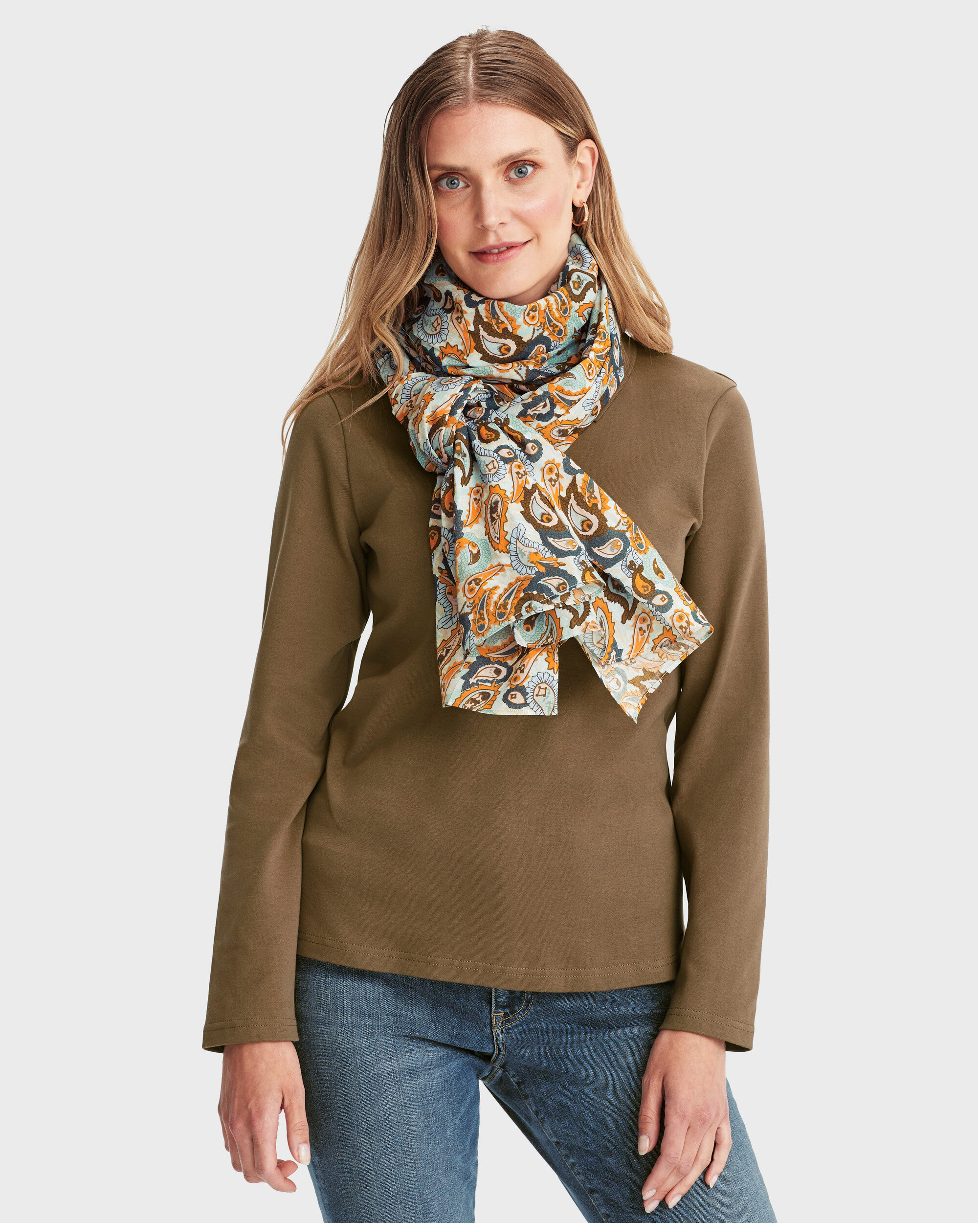 Autumn Leaf Scarf Newhouse