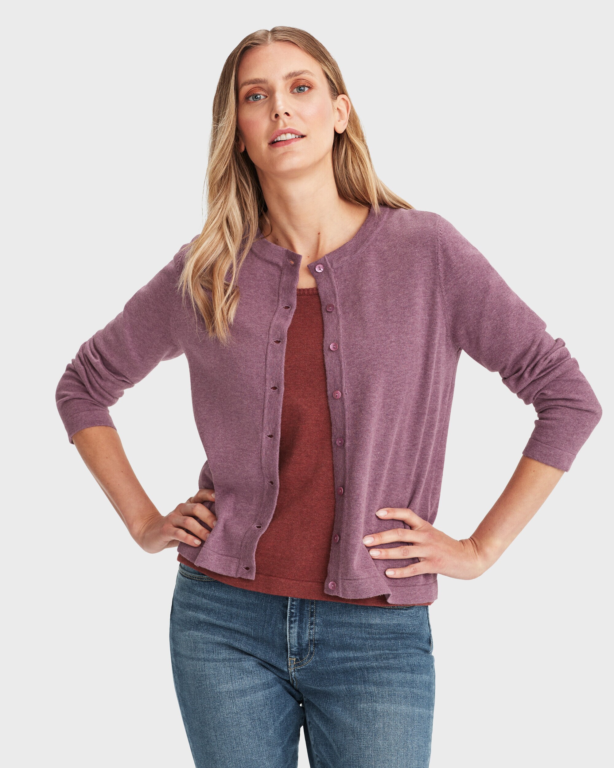 Violet Cardigan