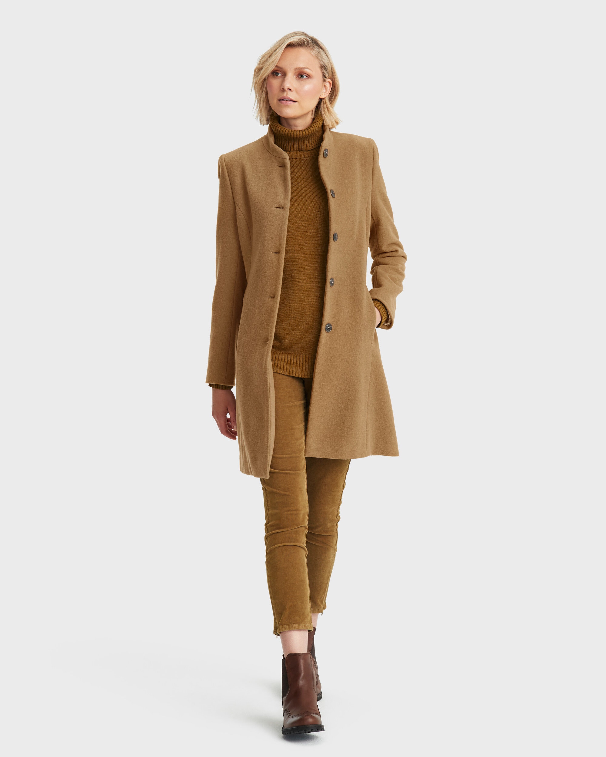 old wool classic coat