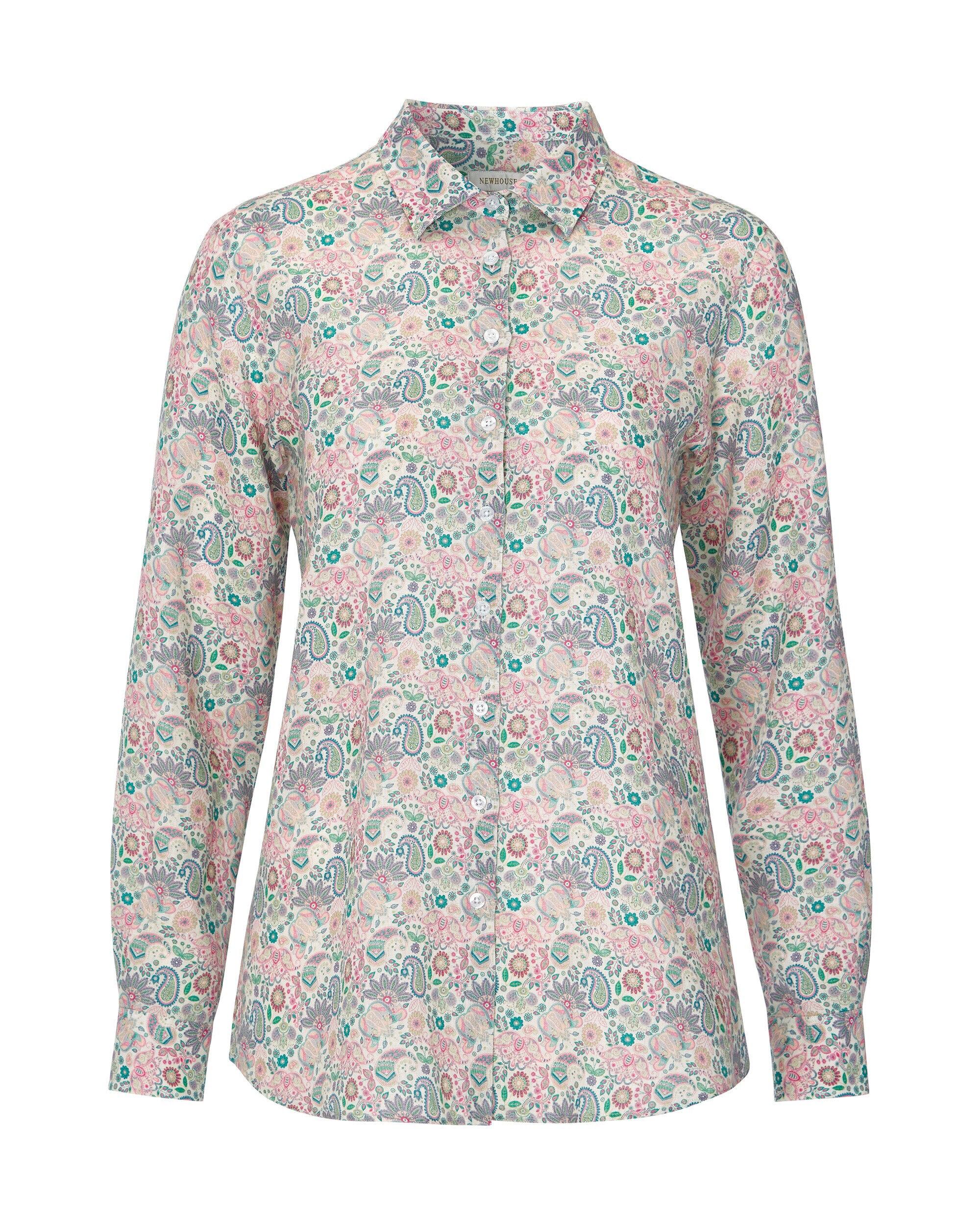 Linneskjorta Elsa Paisley