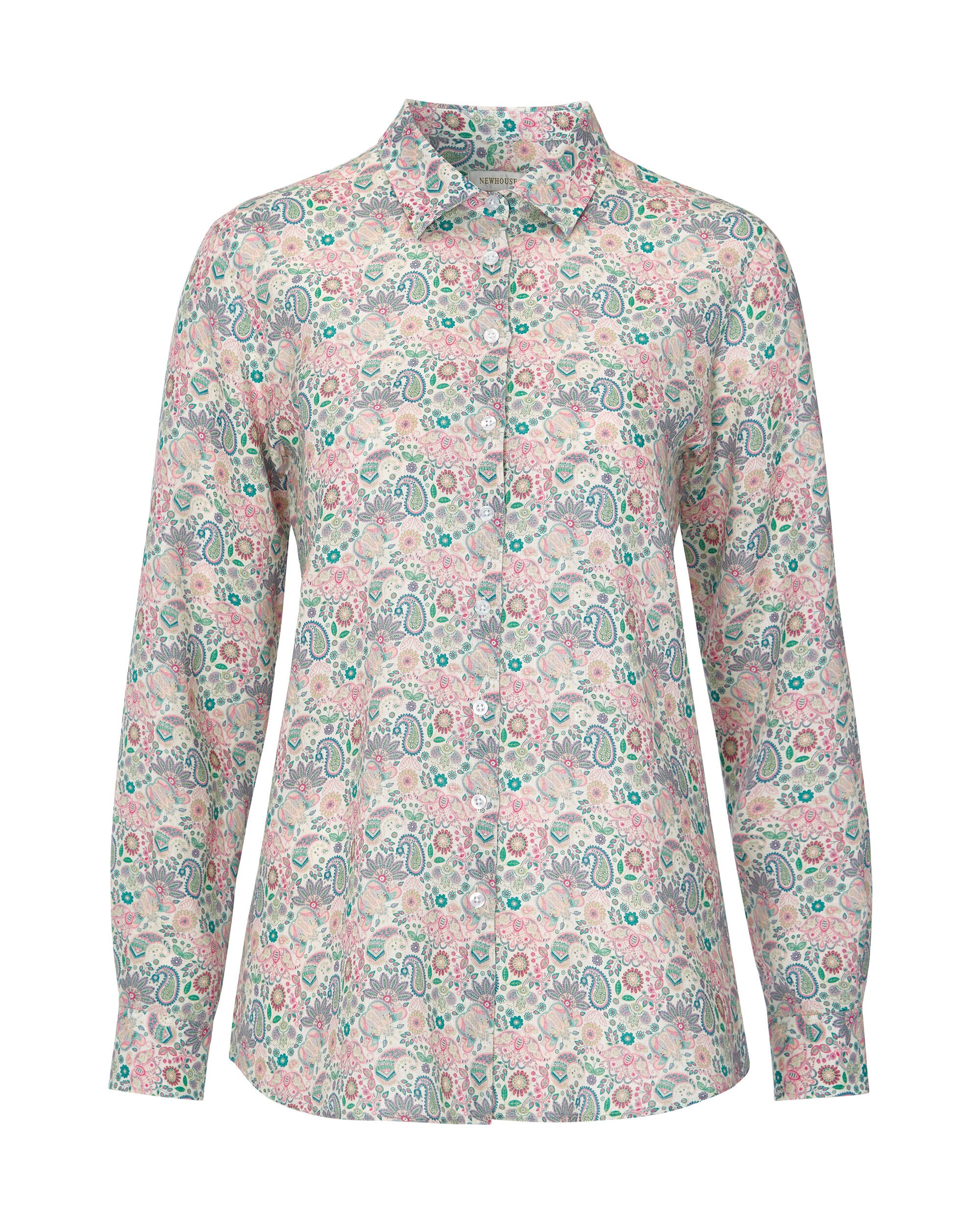 Paisley Linen Shirt