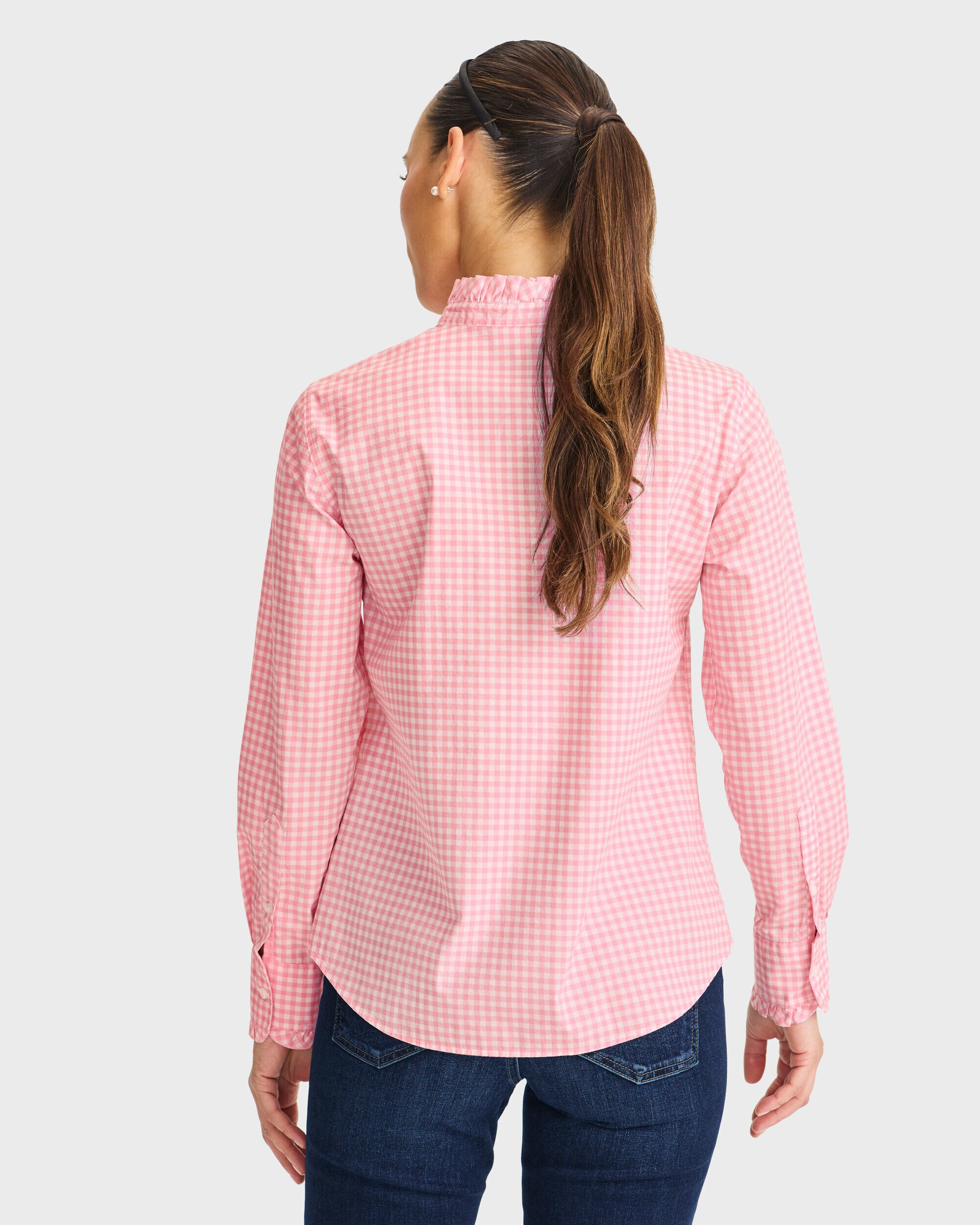 Frillskjorta Gingham