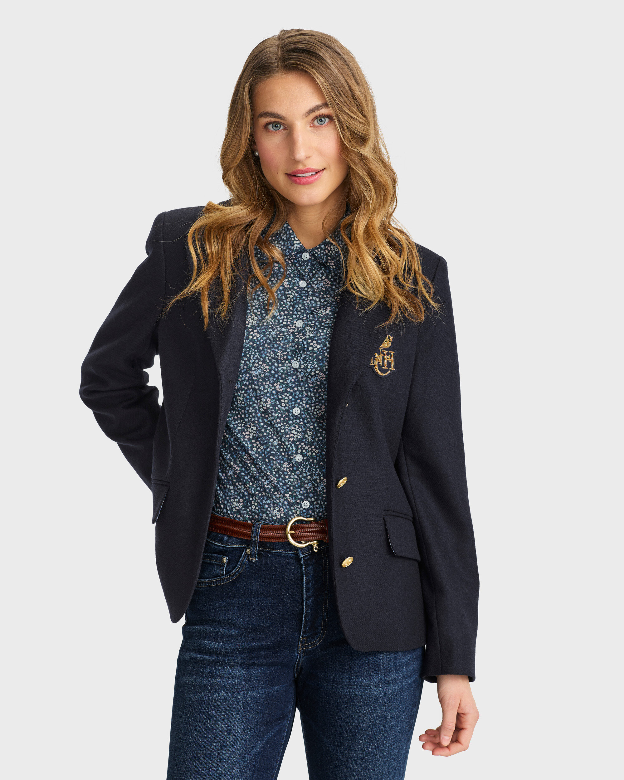 Elin Cashmere Club Blazer