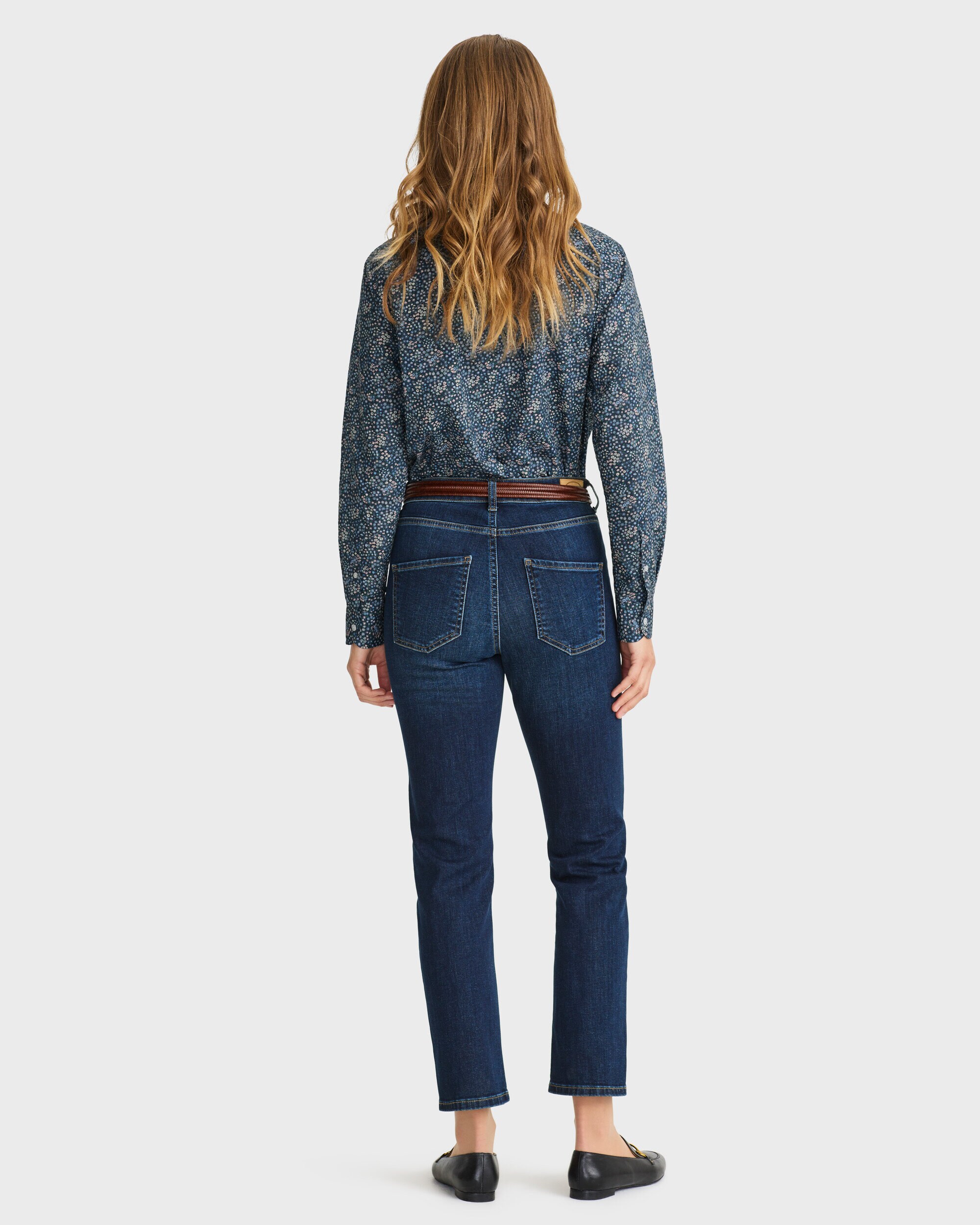 Jeans Nora Straight mörk