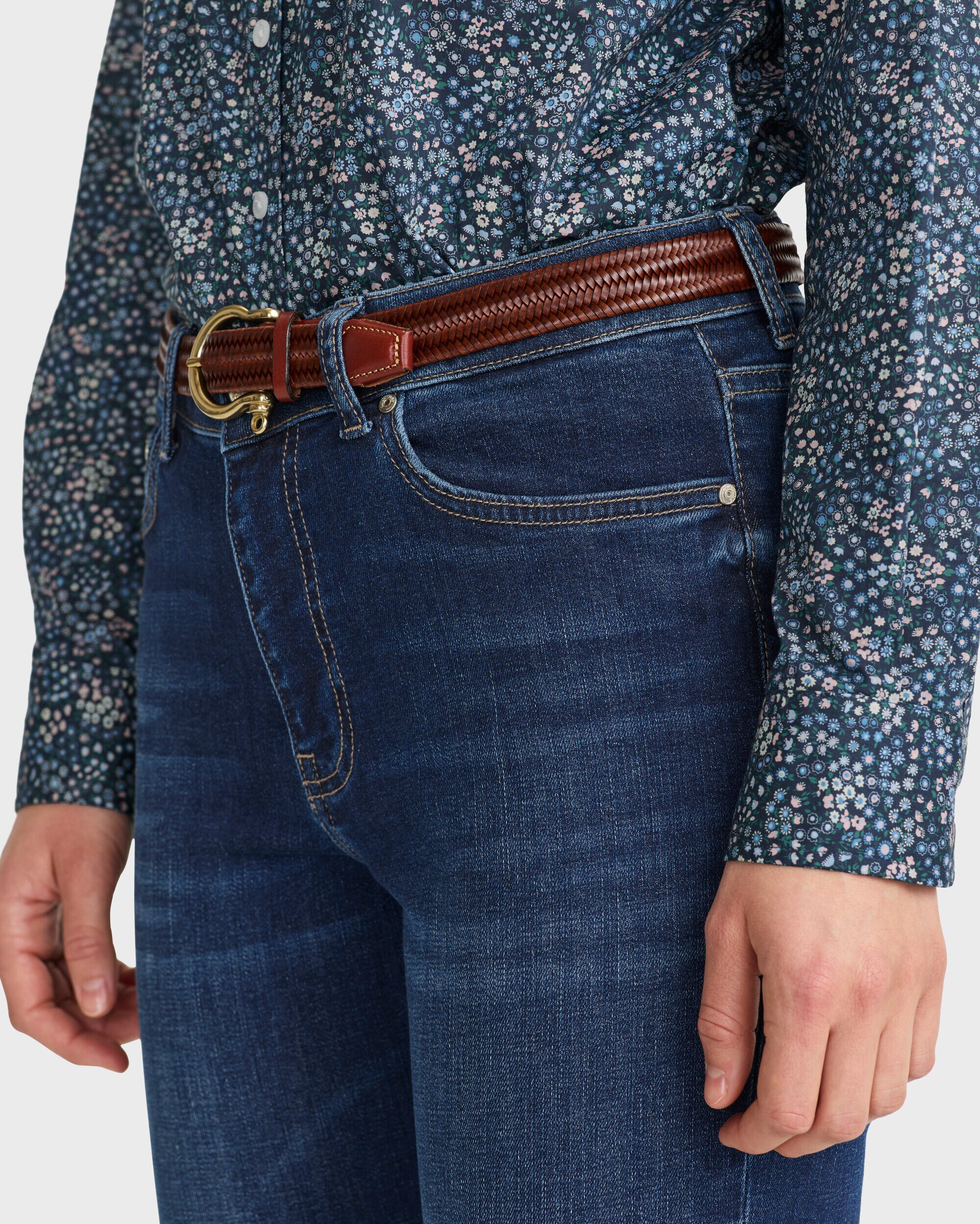 Jeans Nora Straight mörk