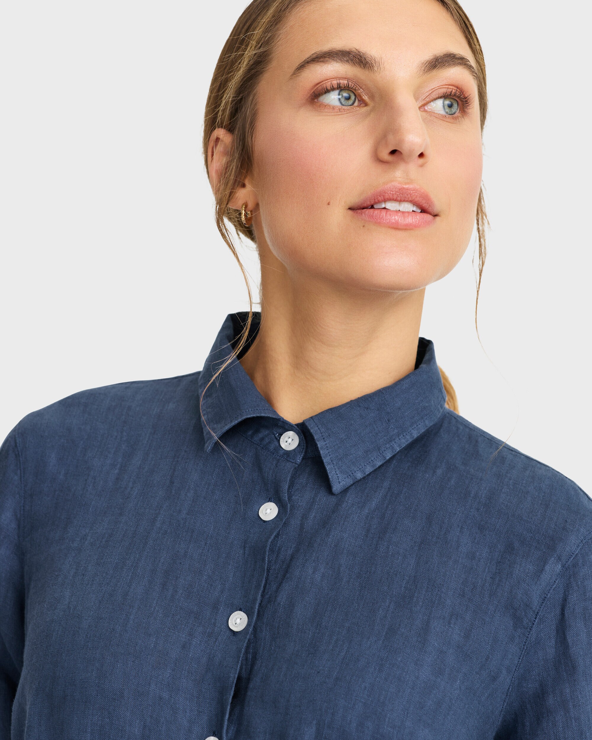 Linneskjortklänning Eleonore