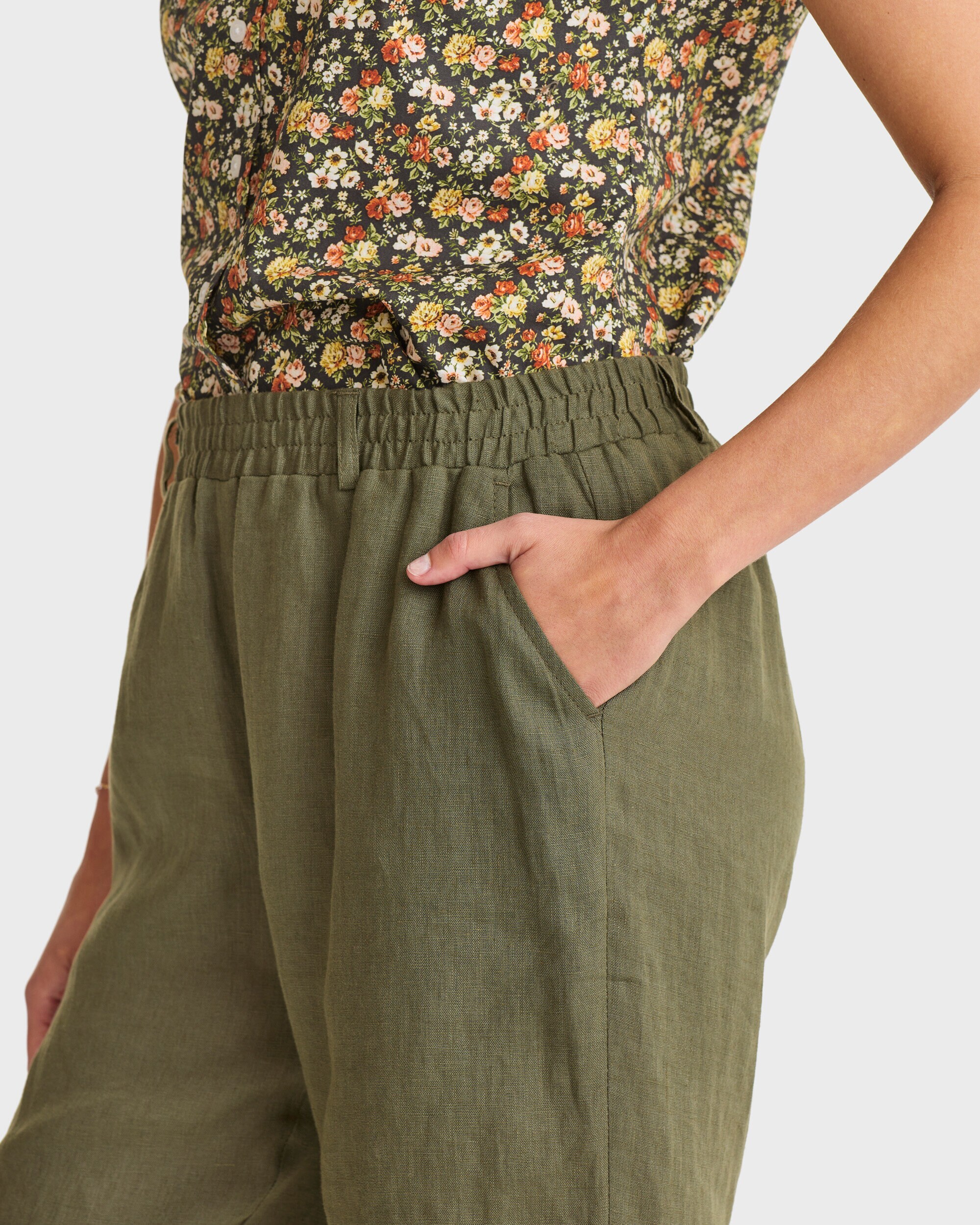 Linneshorts Klara