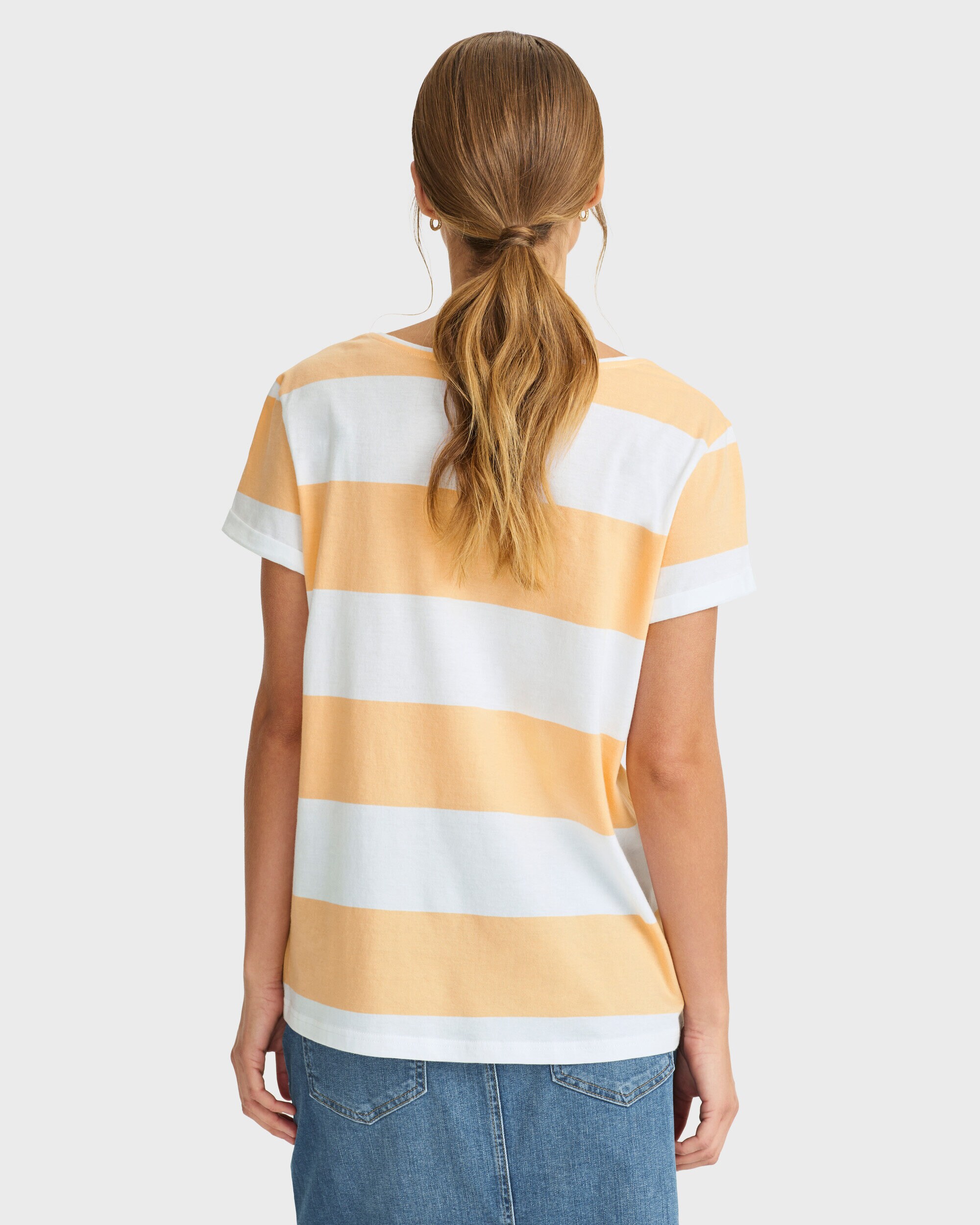 Blockrandig t-shirt Siri