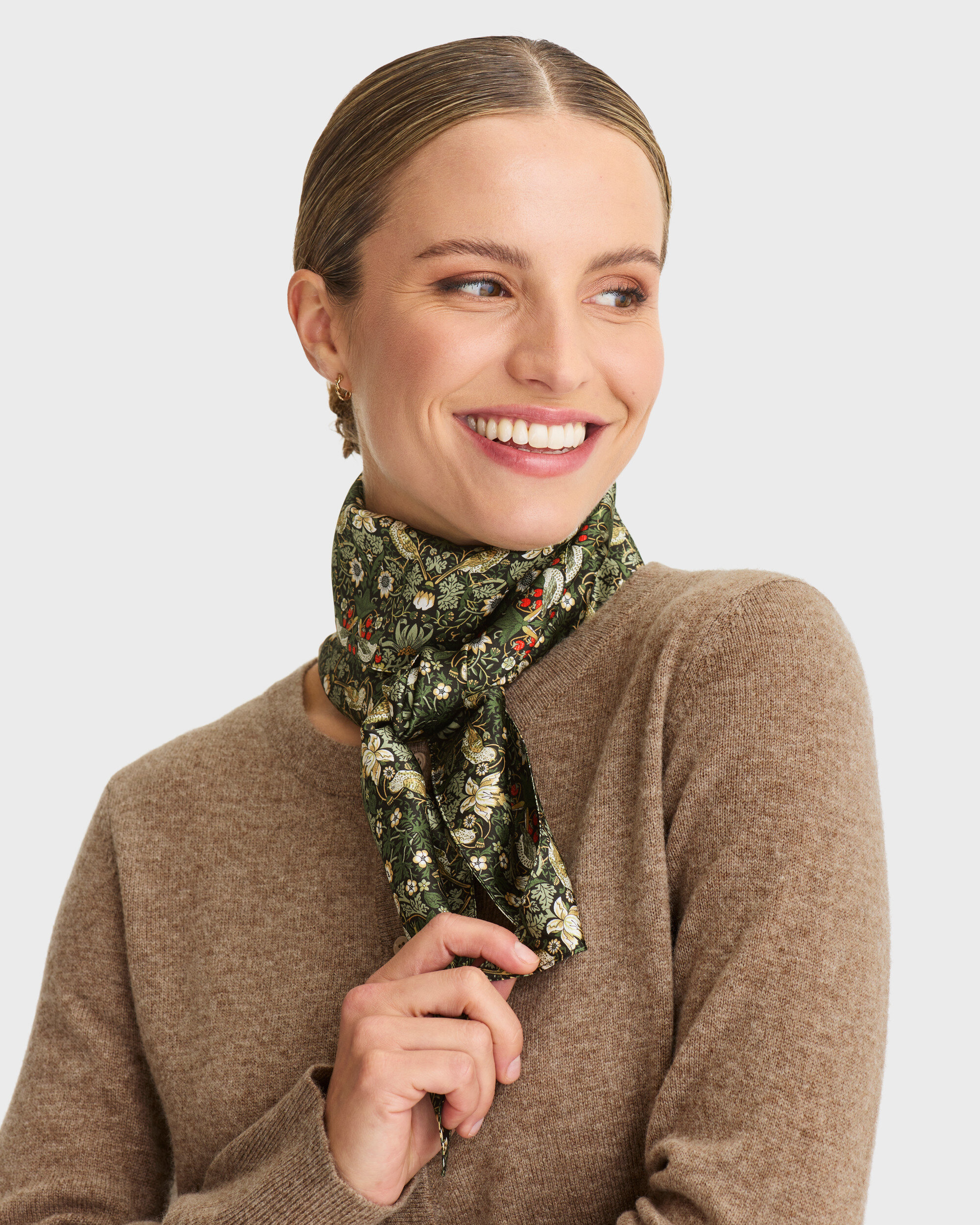 Liberty Strawberry Thief Scarf
